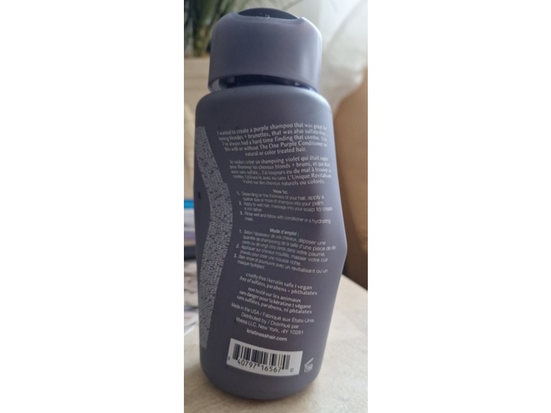 Kristin Ess The One Purple Shampoo, 10 fl oz/296 mL