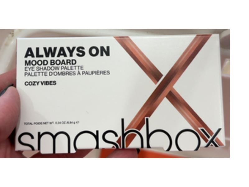 Smashbox Always On Mood Board Eyeshadow Palette, Cozy Vibes, 0.24 oz/6.84 g