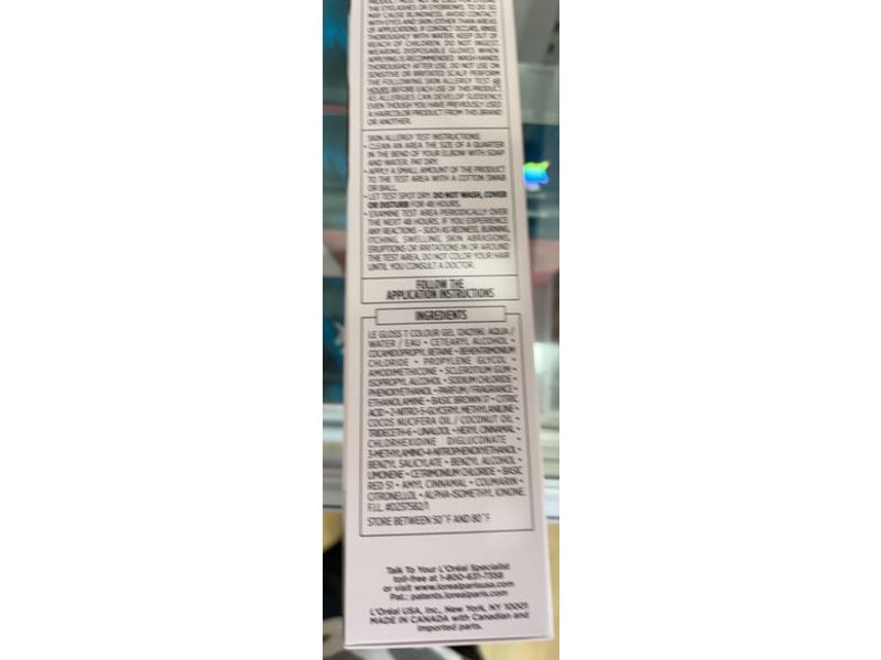 L'Oreal Paris Le Color Gloss One Step Toning Gloss, Auburn, 4.0 fl oz/118 mL