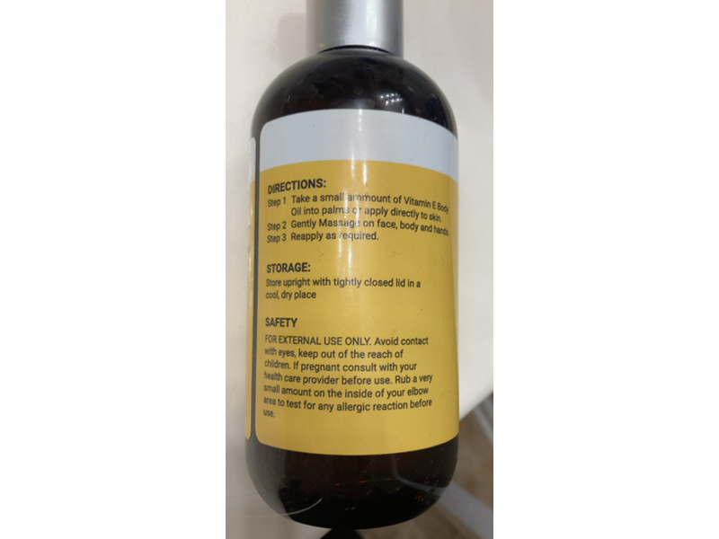 Natural Riches Moisturizing Oil, Vitamin E, 8 fl oz/240 mL