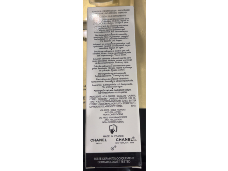 Chanel La Solution 10 De Chanel Sensitive Skin Cream, 1.7 fl oz/50 mL