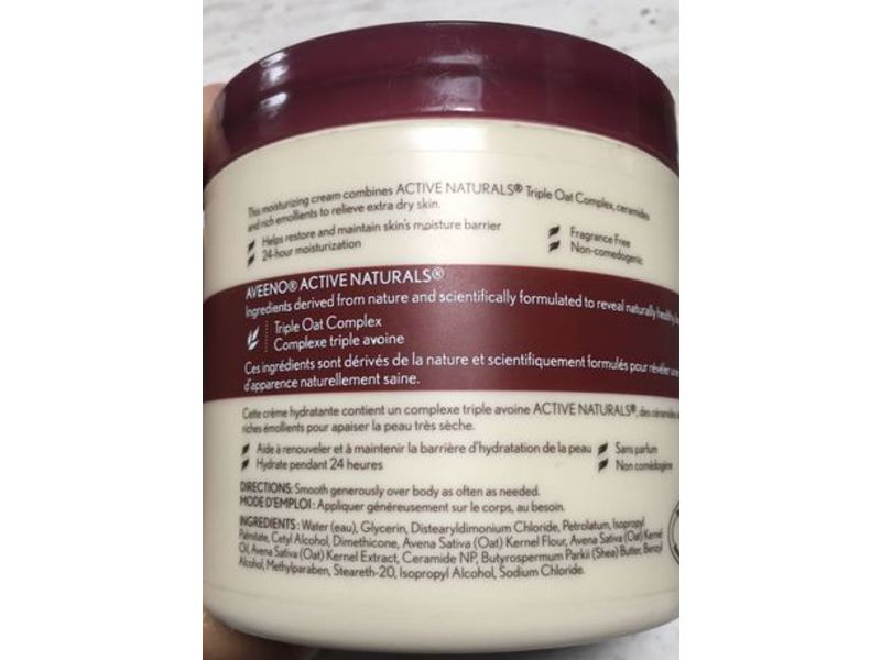 Aveeno Intense Relief Moisture Repair Cream, 306 mL