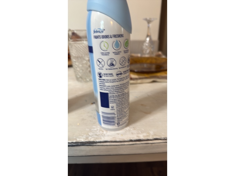 Febreze Air Refresher, Linen & Sky, 8.8 oz/250 g, Pack Of 2