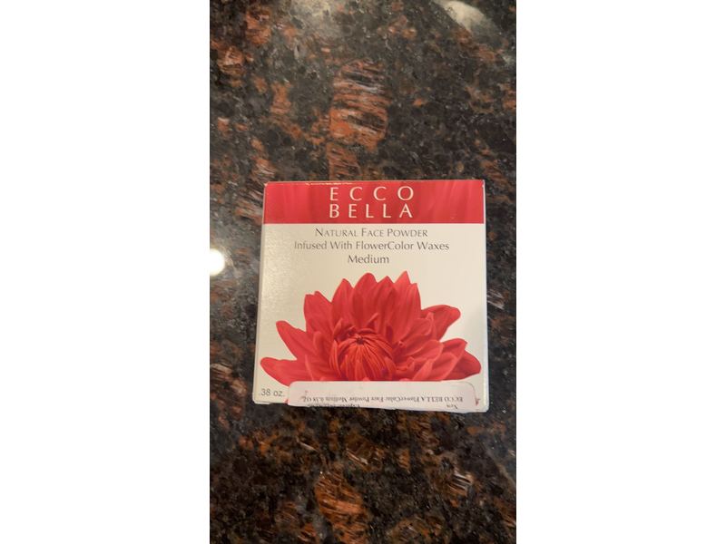 Ecco Bella Natural Face Powder, Medium, .38 oz/11 g