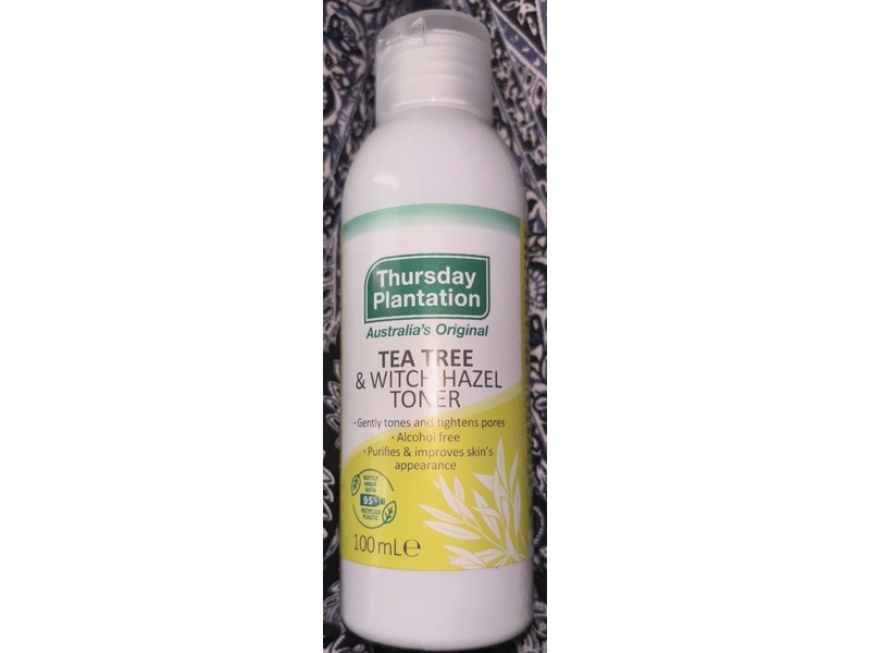 Thursday Plantation Toner, Tea Tree & Witch Hazel, 100 mL