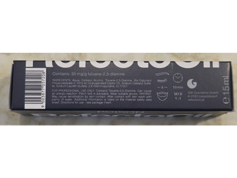 Refectocil Tint, Black-Blue, 15 mL