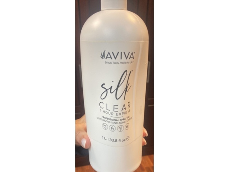Aviva Silk Clear 1-Hour Express Spray Tan, 33.8 fl oz/1 L