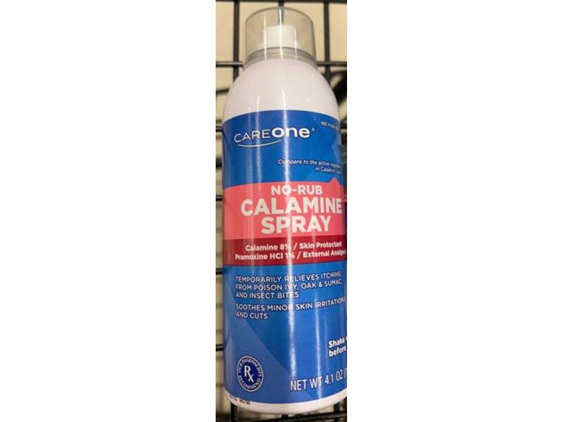 CareOne No-Rub Calamine Spray, 4.1 oz/116 g
