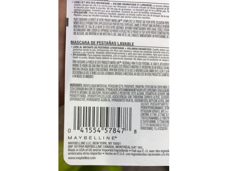 Maybelline New York The Falsies Lash Lift Mascara, 0.32 fl oz/9.6 mL