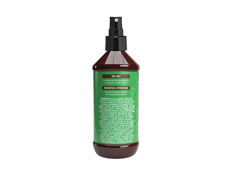 Arganatural Purifying Tea Tree Leave In Conditioner Spray, Natural Argan Oil, 8 fl oz/240 mL