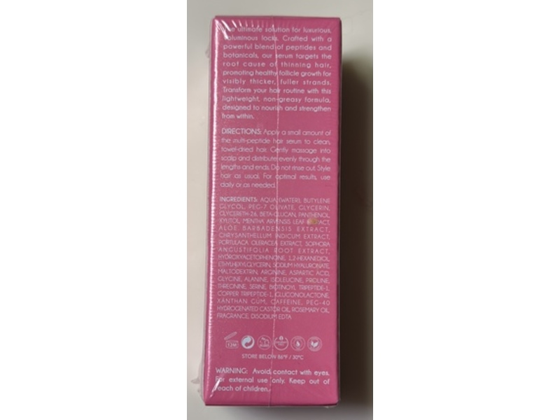 Karma Beauty Thickening Peptide Hair Serum, 0.5 fl oz/15 mL