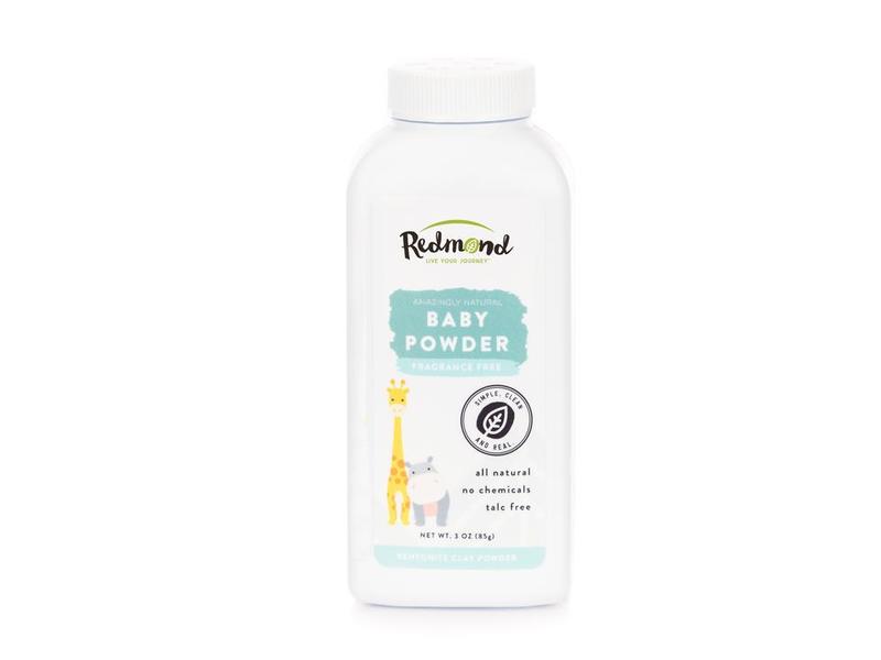 Redmond Clay Baby Powder, 3 oz