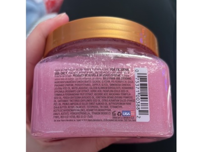 Tree Hut Shea Sugar Scrub, Sunlit Glow, 18 oz/510 g