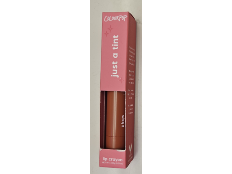 Colourpop Just A Tint Lip Crayon, Z Boys, 0.07 oz/2.10 g