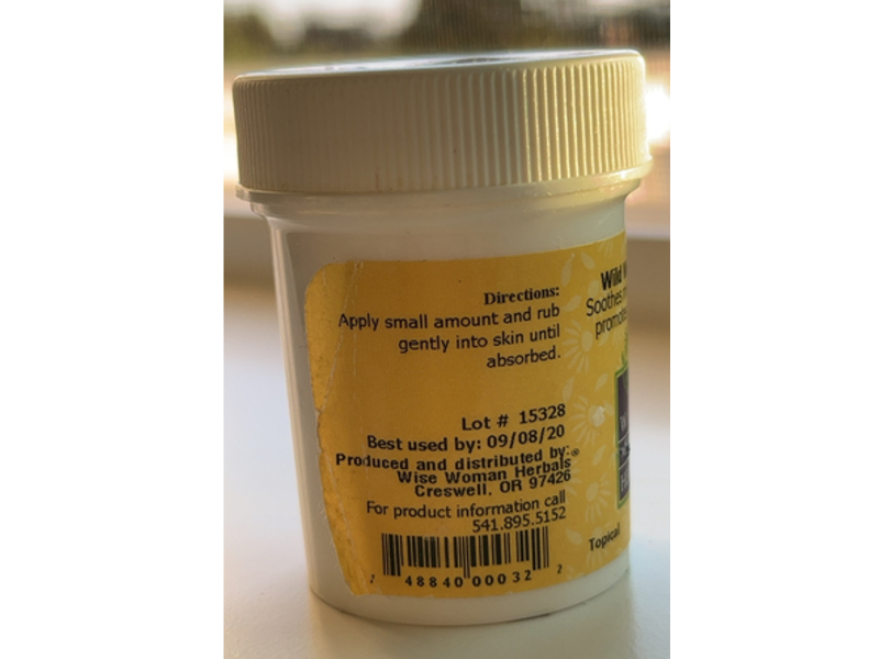 Wise Woman Herbals Wild Weed Salve, 1 oz/28 g\