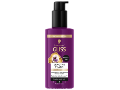 Schwarzkopf Gliss Full Hair Wonder Lengths Filler, Haptiq & Caffeine, 100 mL