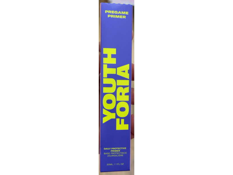 Youthforia Pregame Daily Protective Primer, 1 fl oz/30 mL