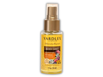 Yardley London Fine Fragrance Body Mist, Summer Breeze, 2 fl oz/59 mL