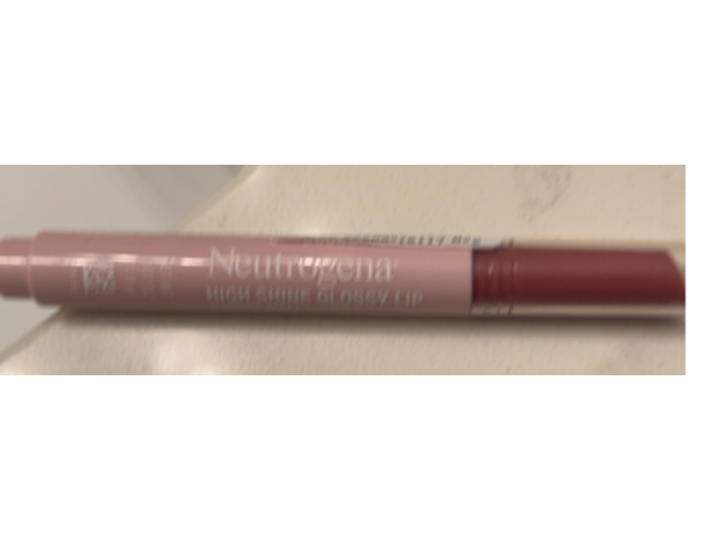 Neutrogena High Shine Lip Gloss, Blushing Berry, 0.07 oz/1.9 g