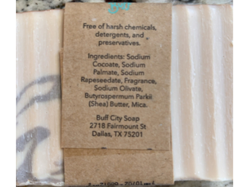 Buff City Coconut Soap, Shea Butter, 5.5 oz