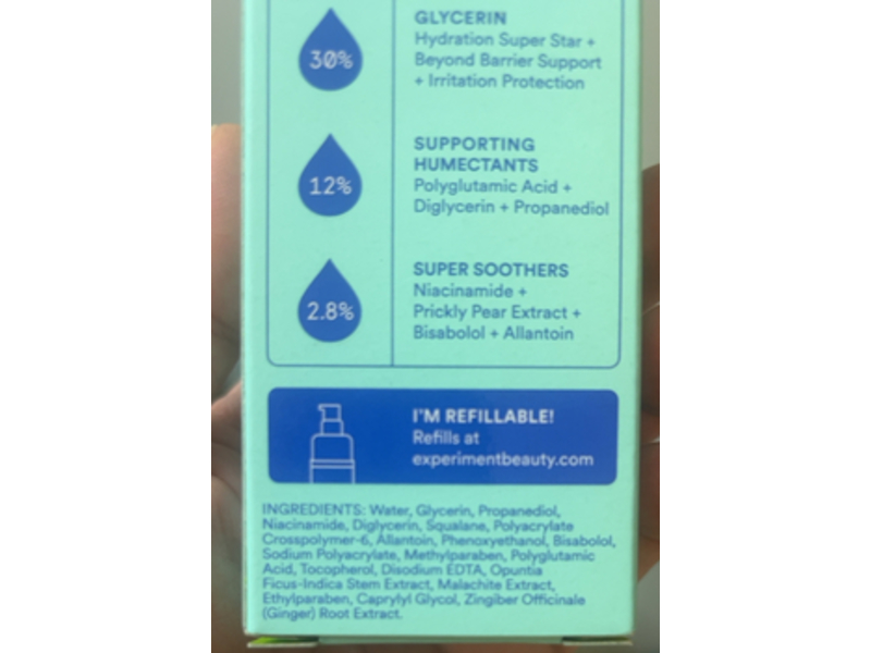 Experiment Super Saturated Barrier Support Serum, 1.35 fl oz/40 mL
