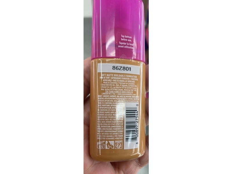 Nyx Professional Makeup Make 'Em Wonder Foundation, 1.01 fl oz/30 mL