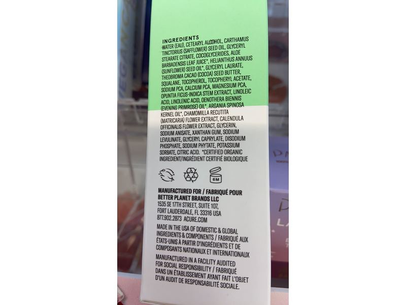 Acure Ultra Hydrating Electrolyte Facial Moisturizer, 1.7 fl oz/50 mL