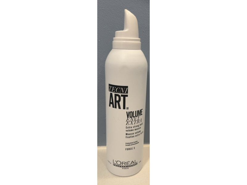 L'Oreal Professionnel Paris Tecni Art Volume Envy Extra Mousse, Extra Strong Hold, 8.2 fl oz/233 g