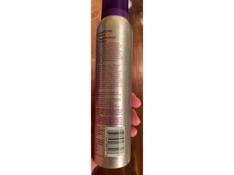 Jhirmack Distinction Silver Plus Root Amplifying Mousse, 6 oz/170 g