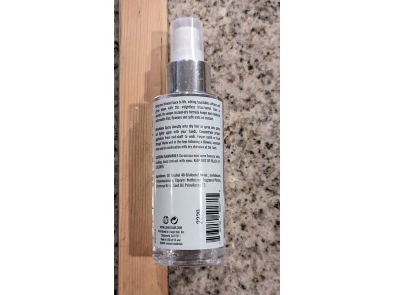 L'ange Miracle Lightweight Conditioning Shine Spray, 4 fl oz/118 ml