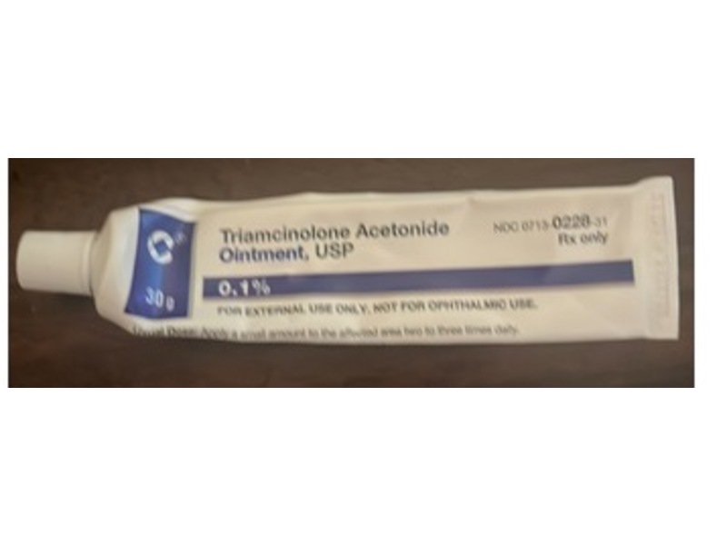 Triamcinolone Acetonide Ointment 0.1%, 30 g, Cosette Pharmaceuticals (Rx)