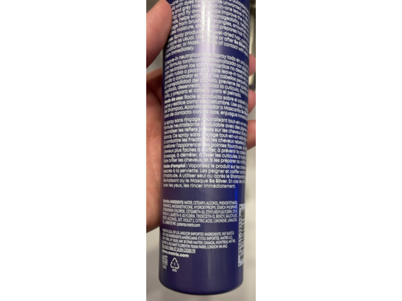 Matrix Total Results Neutralizing Dyes, So Silver, 6.8 oz/200 mL