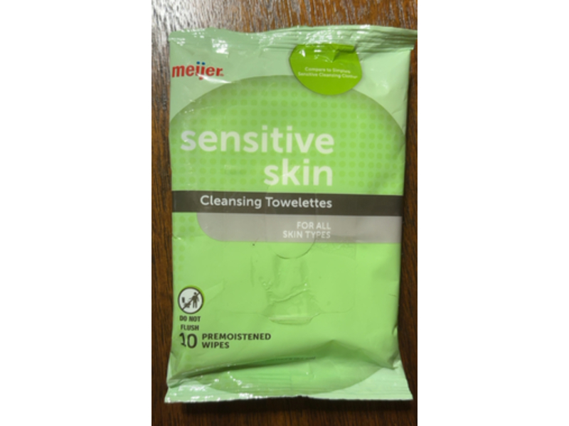 Meijer Cleansing Towelettes, 10 Counts