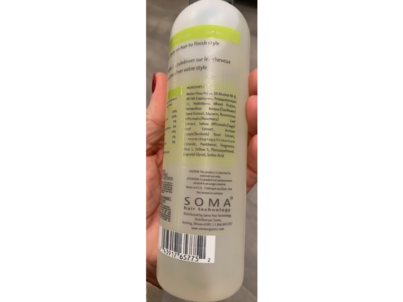Soma Voluminize Thermal Spray, 8 fl oz/236 mL