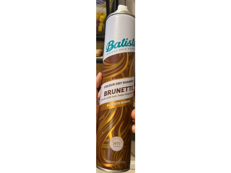 Batiste Colour Dry Shampoo, Brunette, 210 g/350 mL
