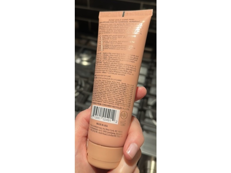 Londontown Hand Peel, Rosegold, 3.5 fl oz/104 mL