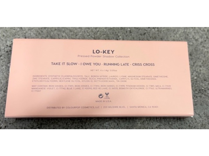 Colour Pop Lo-Key Pressed Powder Shadow, 0.05 oz/1.4 g