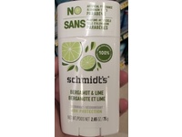 Schmidt's 48h Protection Deodorant, Bergamot & Lime, 2.65 oz/75 g - thumbnail 2