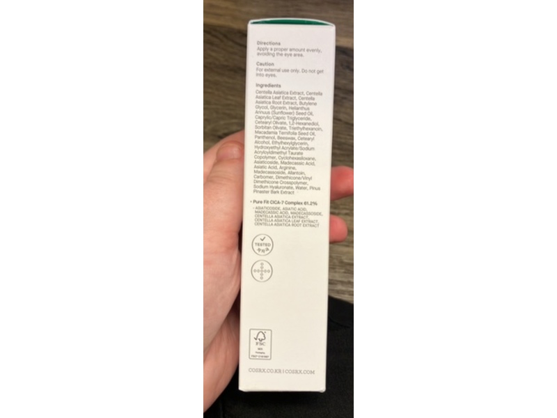 Cosrx Cica Cream