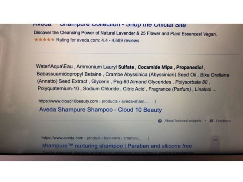 Aveda Shampure Shampoo, 33.8 fl oz/1 L