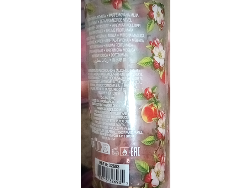 Guess Love Sheer Attraction Fragrance Mist, 8.4 fl oz/250 mL