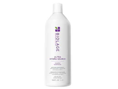 Biolage Ultra Hydra Source Shampoo, Cupuacu Butter + Salicylic Acid, 33.8 fl oz/1 L