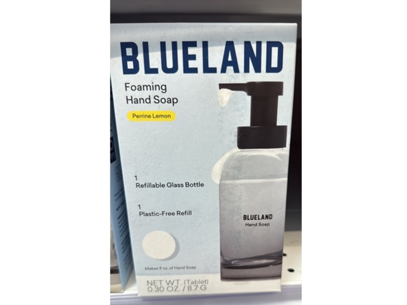 BlueLand Foaming Hand Soap, Perrine Lemon, 0.30 oz/8.7 g, 9 Count