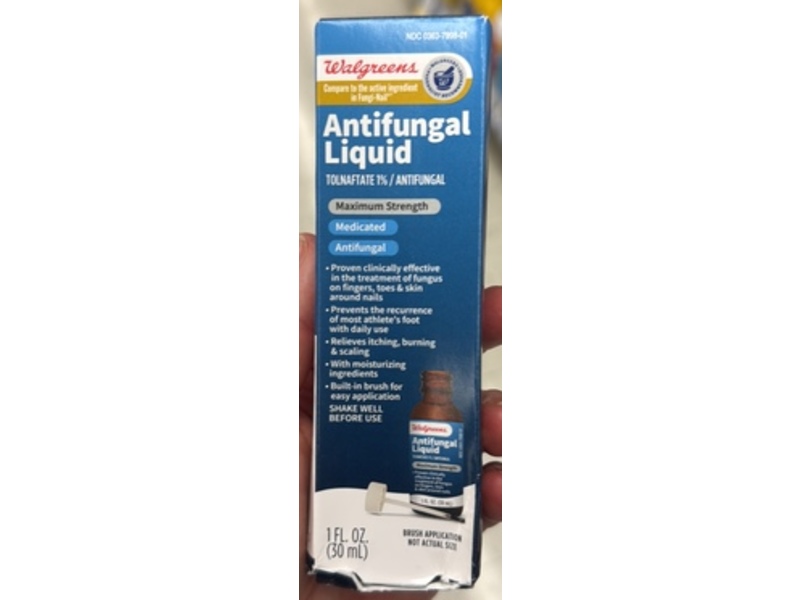 Walgreens Antifungal Liquid, 1 fl oz/ 30 mL