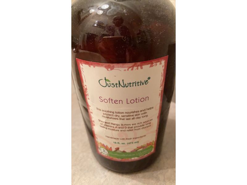 Just Nutritive Soften Lotion, 16 fl oz/473 mL