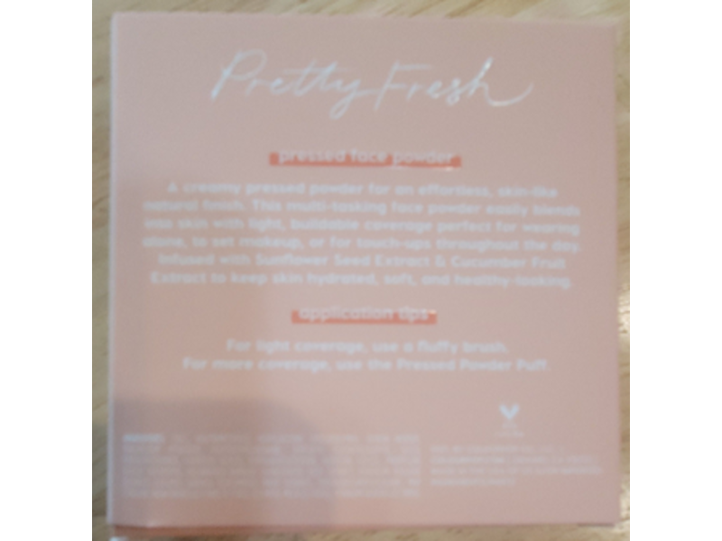 ColourPop Pretty Fresh Pressed Face Powder, Fair 4, 0.30 oz/8.5 g