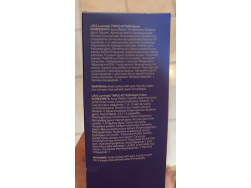 No7 Lift & Luminate Triple Action Day + Night Cream & Serum Set