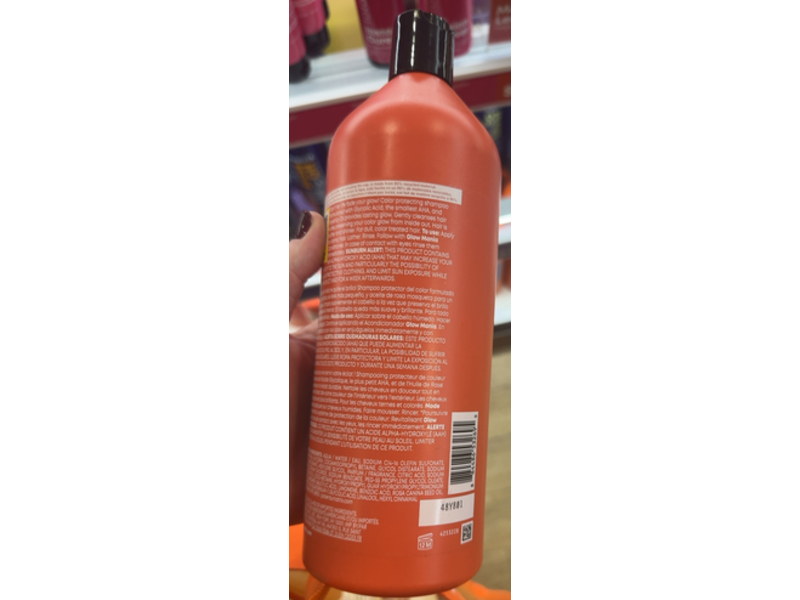 Matrix Glow Mania Color Protecting Shampoo, 33.8 fl oz/1 L