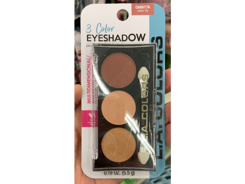 L.A Colors Eyeshadow Palette, Water Lily, 0.19 0z/5.5 g