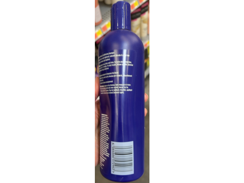 Clairol Professional Shimmer Lights Blonde Toning Shampoo, 16 fl oz/473 mL